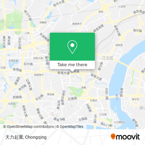 天力起重 map