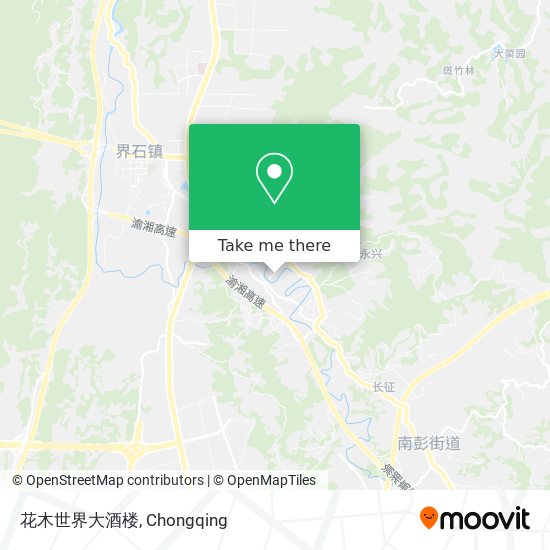 花木世界大酒楼 map