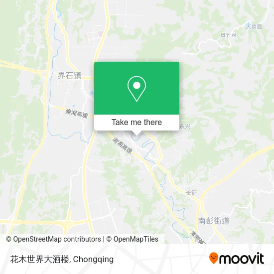 花木世界大酒楼 map