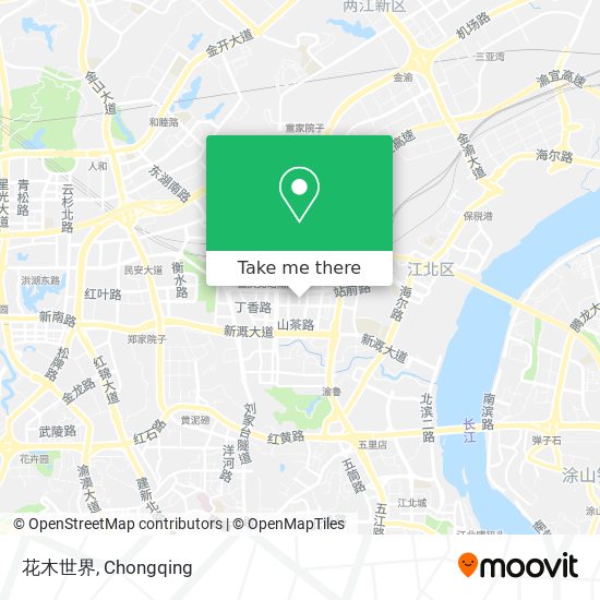 花木世界 map