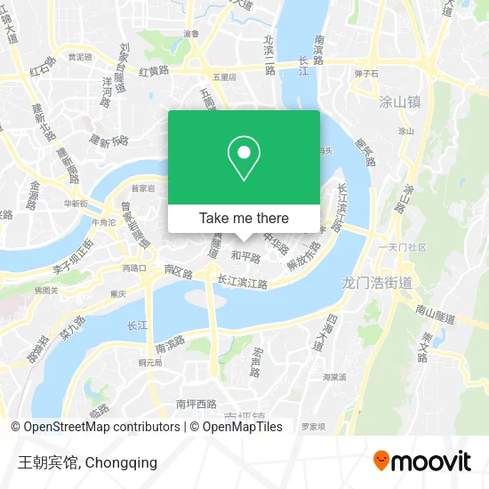 王朝宾馆 map