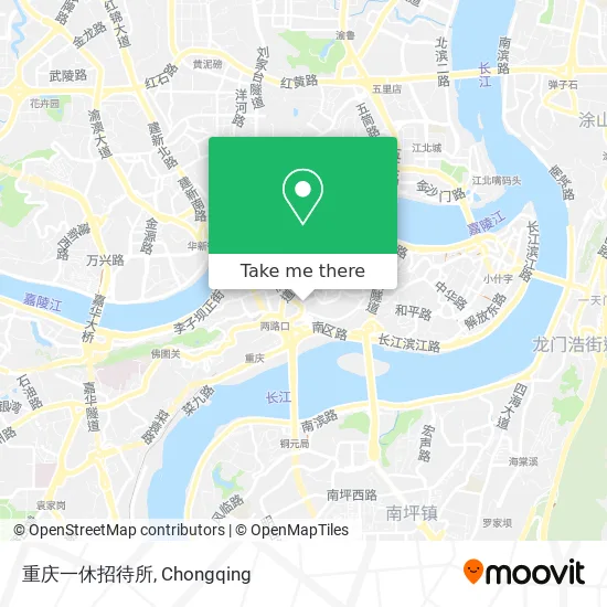 重庆一休招待所 map