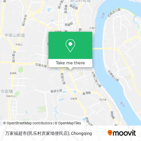 万家福超市(民乐村庹家坳便民店) map