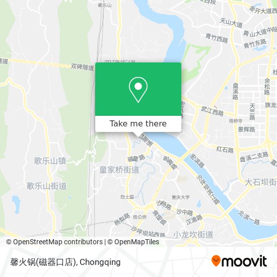 馨火锅(磁器口店) map