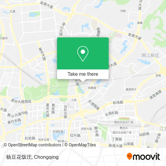 杨豆花饭庄 map