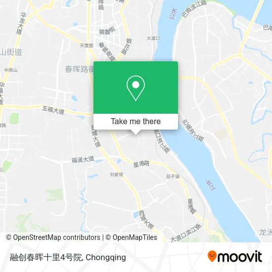 融创春晖十里4号院 map