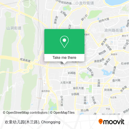 欢童幼儿园(木兰路) map