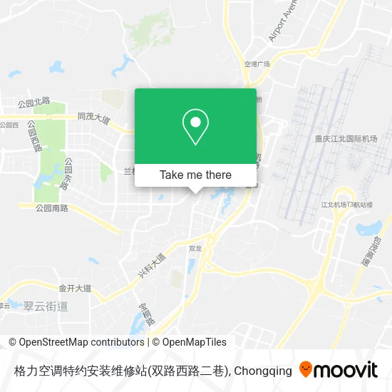 格力空调特约安装维修站(双路西路二巷) map