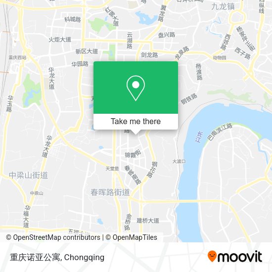 重庆诺亚公寓 map