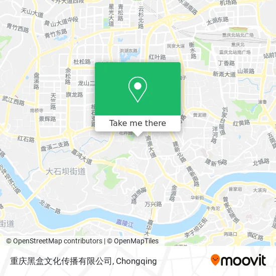 重庆黑盒文化传播有限公司 map