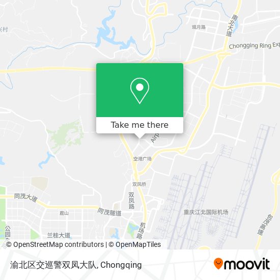 渝北区交巡警双凤大队 map