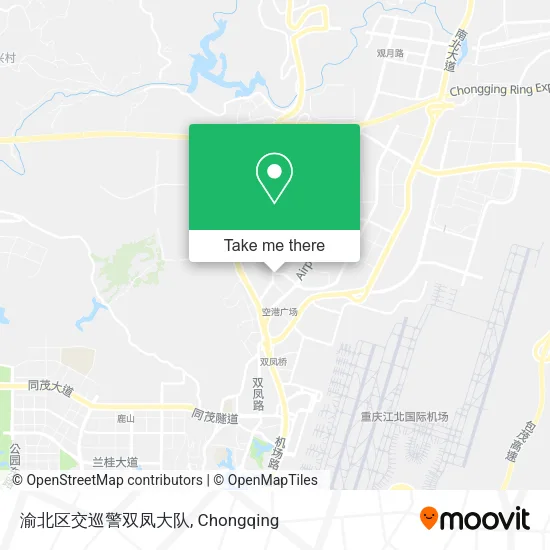 渝北区交巡警双凤大队 map