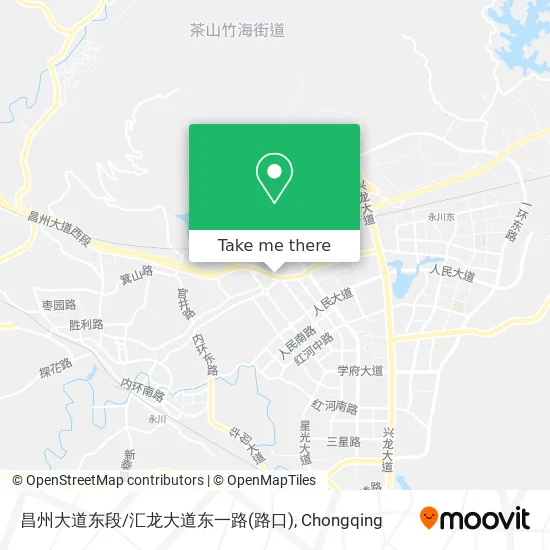 昌州大道东段/汇龙大道东一路(路口) map