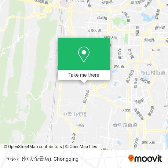 恒运汇(恒大帝景店) map