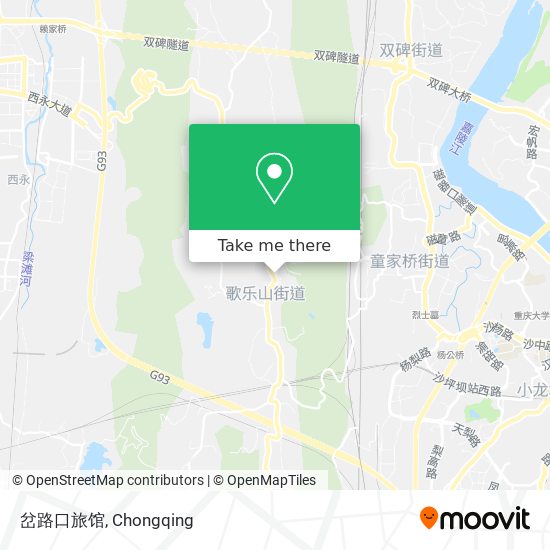 岔路口旅馆 map