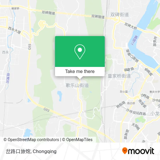岔路口旅馆 map