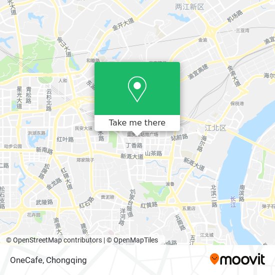 OneCafe map
