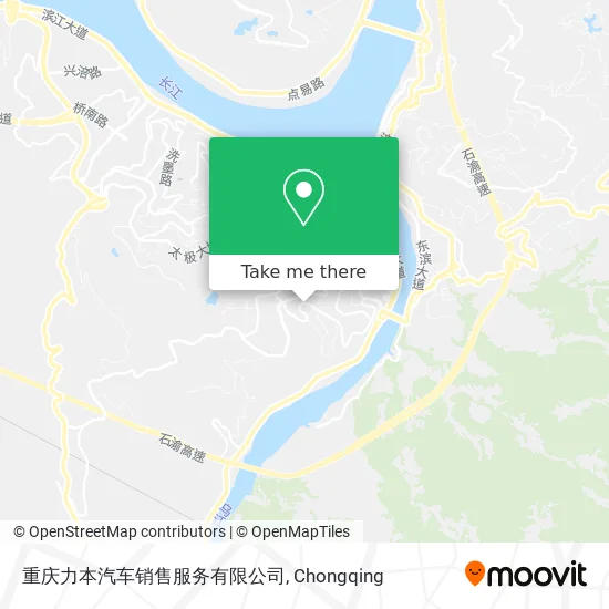 重庆力本汽车销售服务有限公司 map