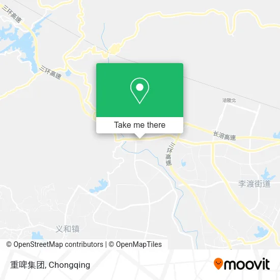 重啤集团 map