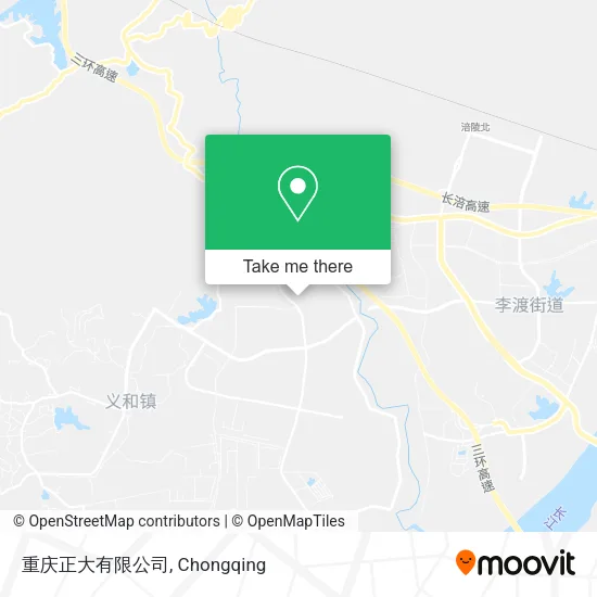 重庆正大有限公司 map