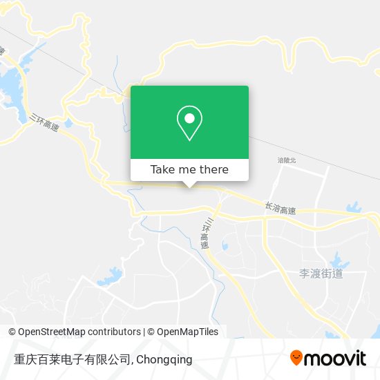 重庆百莱电子有限公司 map