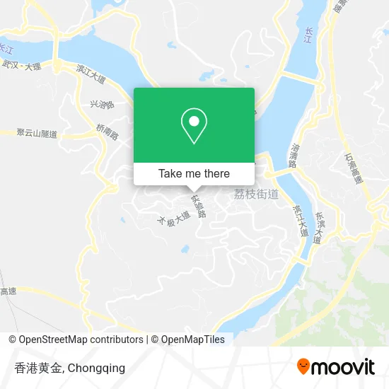 香港黄金 map
