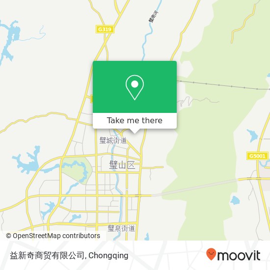 益新奇商贸有限公司 map