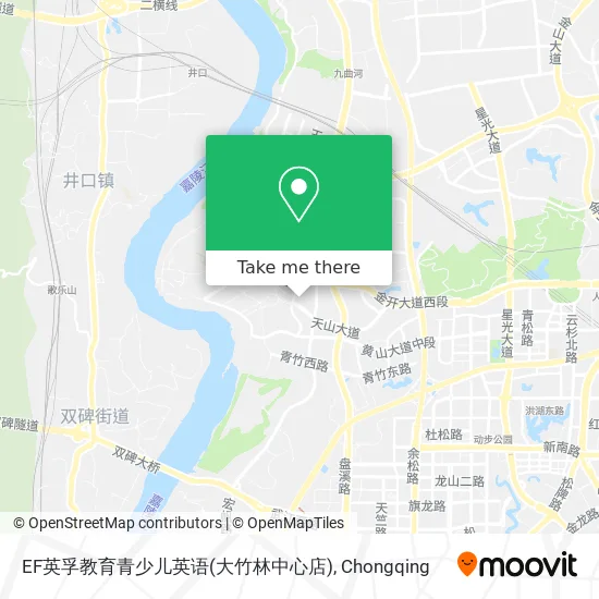 EF英孚教育青少儿英语(大竹林中心店) map