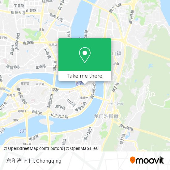东和湾-南门 map