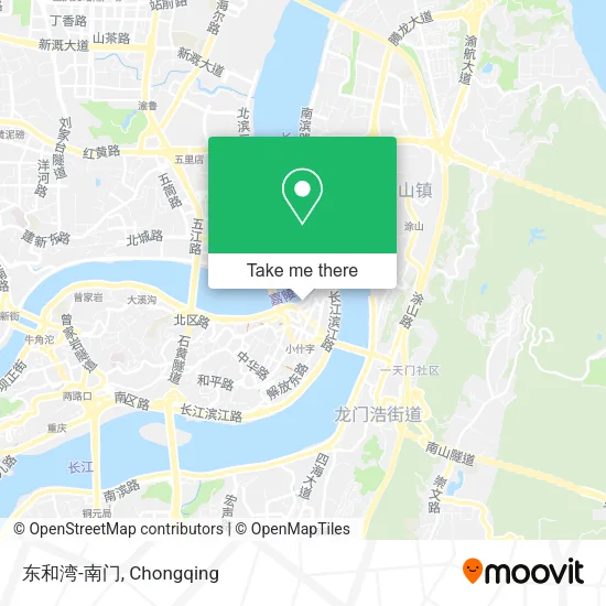 东和湾-南门 map