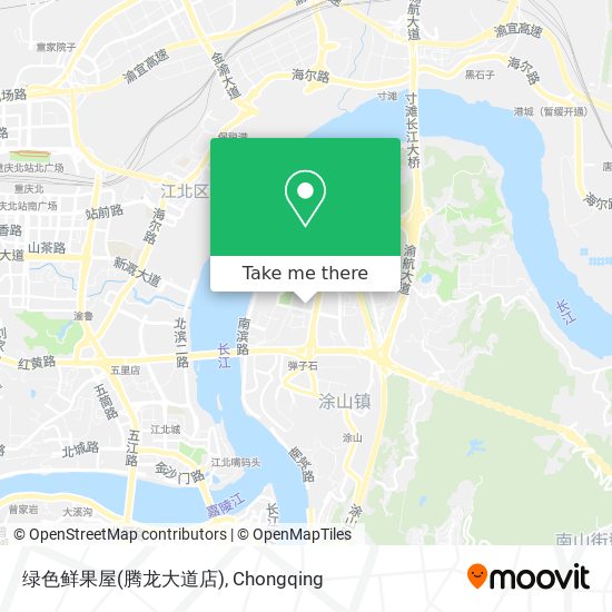 绿色鲜果屋(腾龙大道店) map