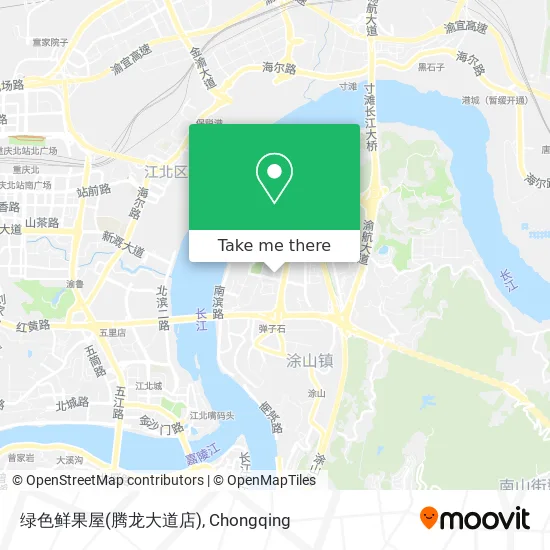 绿色鲜果屋(腾龙大道店) map