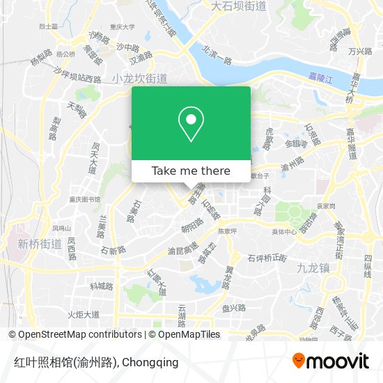 红叶照相馆(渝州路) map