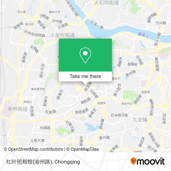 红叶照相馆(渝州路) map