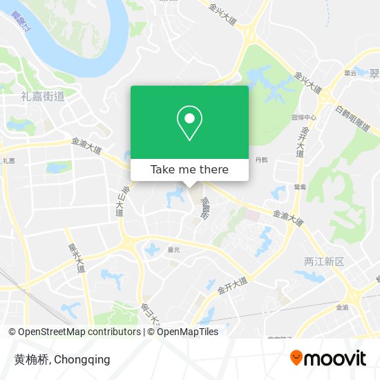 黄桷桥 map