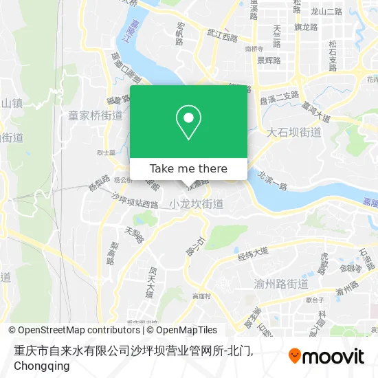 重庆市自来水有限公司沙坪坝营业管网所-北门 map