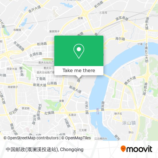 中国邮政(溉澜溪投递站) map