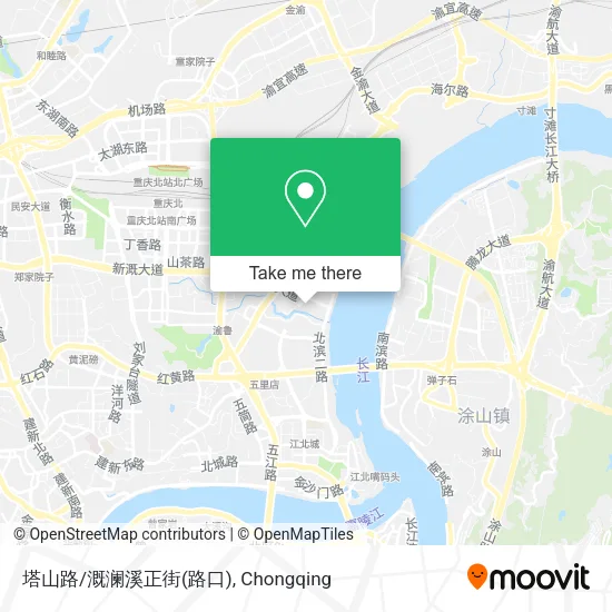 塔山路/溉澜溪正街(路口) map