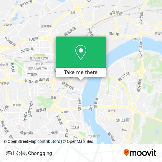 塔山公园 map
