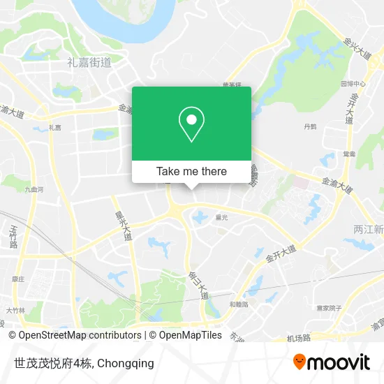 世茂茂悦府4栋 map