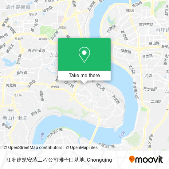 江洲建筑安装工程公司滩子口基地 map
