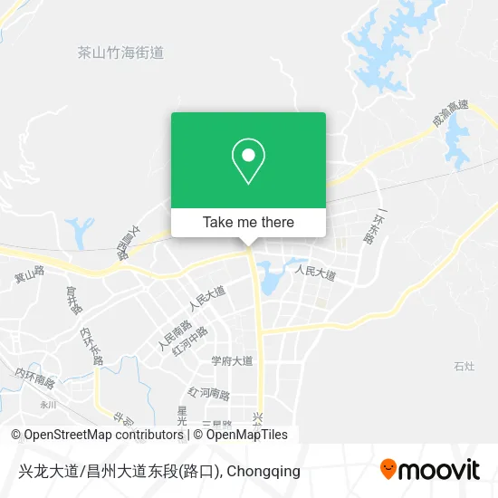 兴龙大道/昌州大道东段(路口) map
