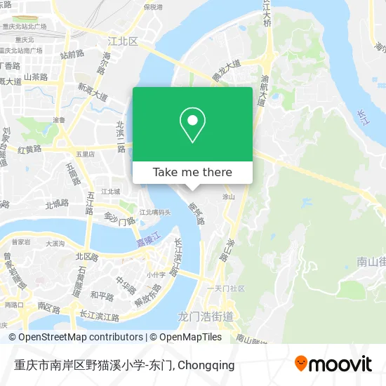 重庆市南岸区野猫溪小学-东门 map