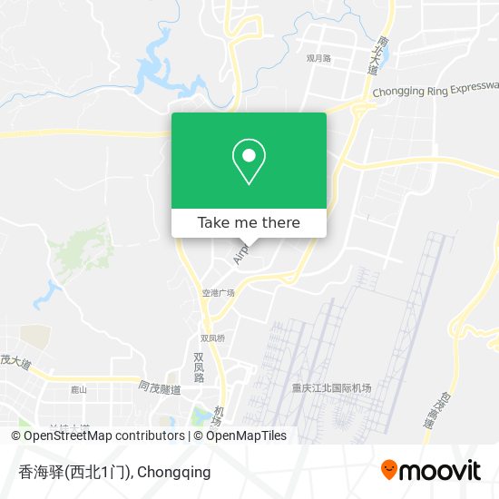 香海驿(西北1门) map