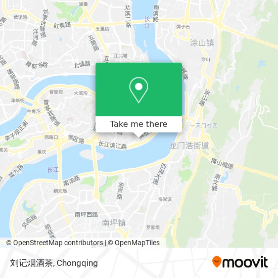 刘记烟酒茶 map