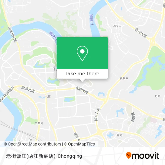 老街饭庄(两江新宸店) map