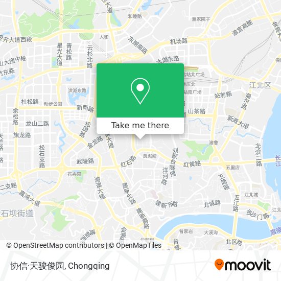 协信·天骏俊园 map