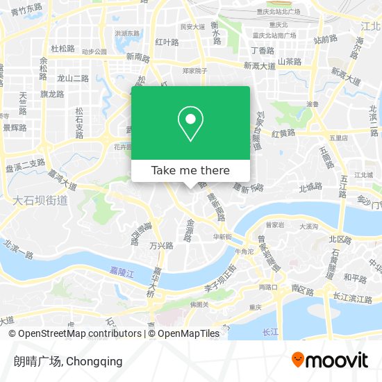 朗晴广场 map