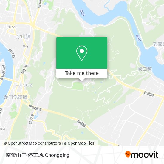 南帝山庄-停车场 map