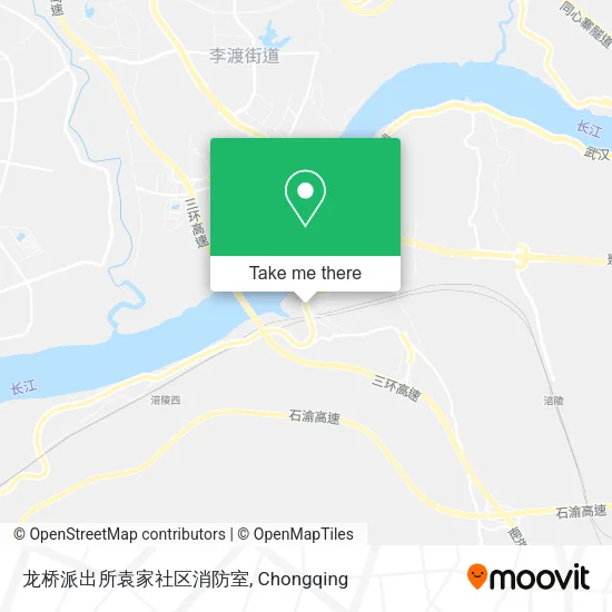 龙桥派出所袁家社区消防室 map